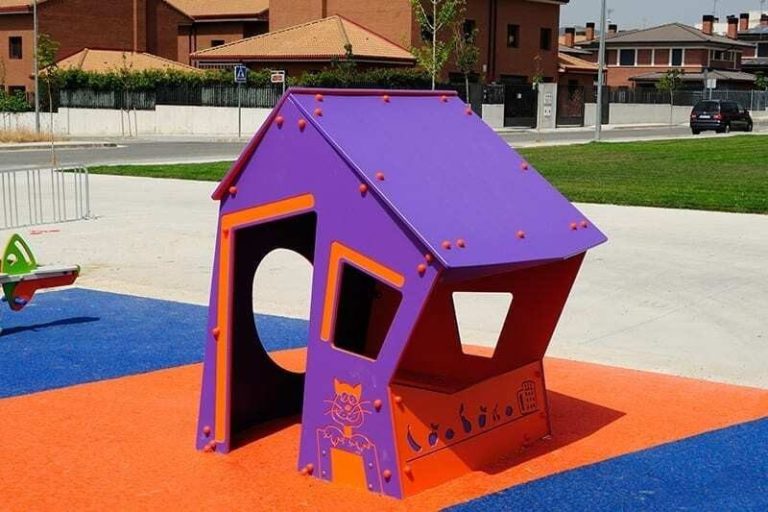 Casita para parques infantiles