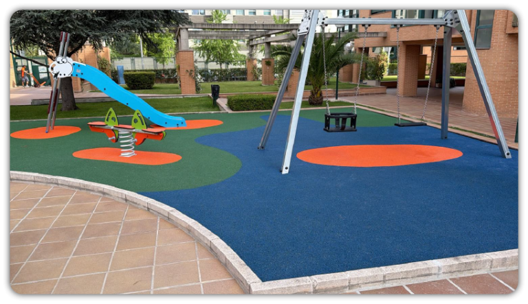 SUELOS DE CAUCHO PARA PARQUES INFANTILES