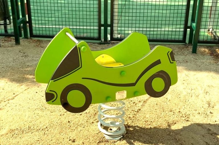 BALANCÍN MUELLE PARA PARQUES INFANTILES