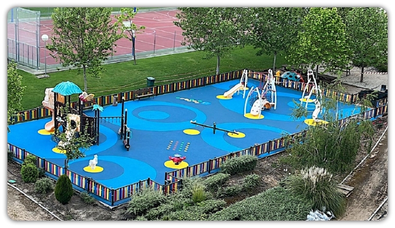 SUELOS DE CAUCHO PARA PARQUES INFANTILES